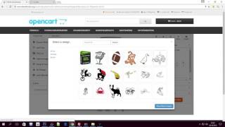 Opencart Custom Product Designer v310 [upl. by Saduj214]