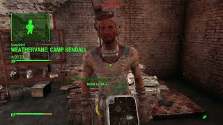 Weathervane Camp Kendall Side Quest Fallout 4 122 [upl. by Anihs]