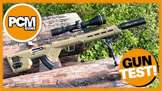 GUN TEST Desert Tech TREK 22 Bullpup conversion PART 1 [upl. by Joacima]