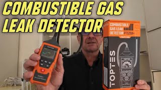 Combustible Gas Leak Detector by Toptes [upl. by Ellimaj]