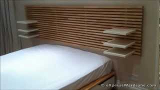 IKEA Mandal Storage Bed with Headboard [upl. by Trudey34]