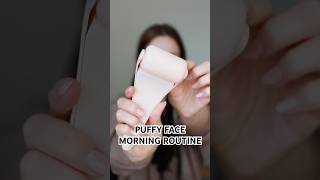 MORNING SKIN CARE for puffy days skincare skincareroutine  Rutele [upl. by Aitetel375]