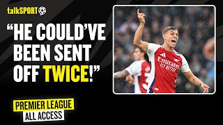 👀 Trossard DESERVED Red Card amp Statement Point For Arsenal  🎙️ PL All Access Pod [upl. by Ody]