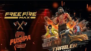 free fire max pushpa video reaction collaboration pushpa 2 freefire [upl. by Milano120]