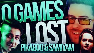 0 GAMES LOST with PIKABOO amp SAMIYAM [upl. by Benyamin925]