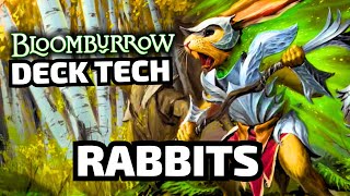 Bloomburrow Deck Tech Rabbits  Selesnya Standard MTG Arena [upl. by Yemac]