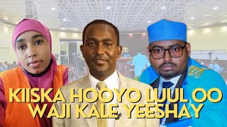 NINKII XAASKIISA GUBAY OO LA SHEEGAY INU WAALNA LANA QORSHEYNAYO INAN LA KEENIN MAXKMADA XOG SIR AH [upl. by Hanad131]