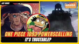 ONE PIECE 1093 ANIME  THE POWER SCALING WENT INSANE CAN WE TRUST IT [upl. by Farrica761]