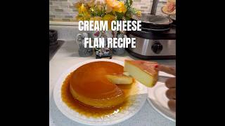 CREAM CHEESE FLAN RECIPE flan Creamcheeseflan CubanFlan Cubanrecipe Flandequeso postrecubano [upl. by Avie]