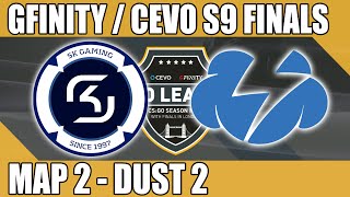 SK Gaming vs Tempo Storm  Grand Finals Map 2 Dust 2 GfinityCEVO Season 9 Finals 01052016 [upl. by Elrebma]