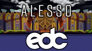 Alesso  EDC Las Vegas Minecraft Edition 2024 kineticFIELD FAN MADE [upl. by Hasty203]