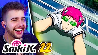 Saiki K Episode 22 REACTION  REVIEW [upl. by Elihu]