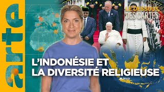 Le pape en Indonésie  quel dialogue interreligieux   Lessentiel du Dessous des Cartes  ARTE [upl. by So]