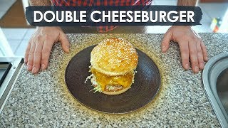 Chefe Jamon Double Cheeseburger [upl. by Areid]