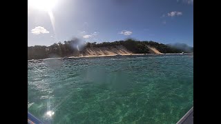 Travelling out to Tangalooma Crystal Clear Water [upl. by Karwan540]