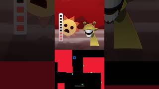 Scary Scanner Durple and Simon Incredibox Sprunki Fash Animation  Blue Bouncing Square [upl. by Bocaj]