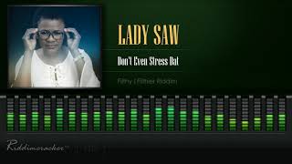 Lady Saw  Dont Even Stress Dat Filthy  Filthier Riddim HD [upl. by Eenot]