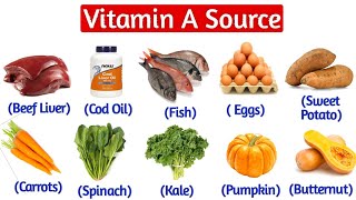 Vitamin A Foods  Vitamin A Rich Foods  Richest Source of Vitamin A [upl. by Hillyer916]