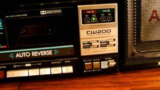 ManufakturAV Panasonic RX CW 200 Vintage boombox RARE [upl. by Danya951]