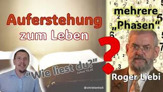 QampA Die Auferstehung als quotPhasenquot  hat Roger Liebi Recht [upl. by Noicnecsa513]