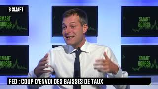 SMART BOURSE  Fed  coup denvoi des baisses de taux [upl. by Knoll777]