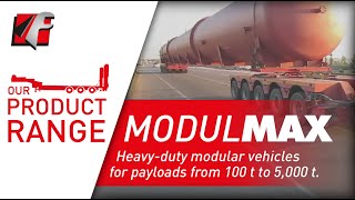 FAYMONVILLE ModulMAX  Heavyduty modular vehicles for payloads from 100 t to 5000 t [upl. by Spencer]