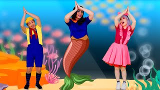 Mermaid Song Dance  Kids Funny Songs [upl. by Ulphia32]