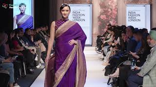 India Fashion Week London Noureen Dhanani Saree collection [upl. by Ignatz]