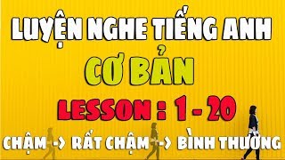 Luyện Nghe Tiếng Anh Giao Tiếp Cơ Bản Lesson 120 [upl. by Ybbor]