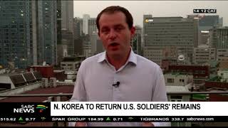 North Korea to return US soldiers remains [upl. by Aigroeg]