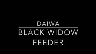 DAIWA BLACK WIDOW FEEDER 3m80g [upl. by Annairol797]