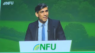 FARM UPDATE 230 Rishi Sunak at 2024 NFU Conference and farmers questions after [upl. by Lillywhite]