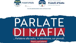 Ora in diretta da Palermo la seconda edizione quotparlate di mafiaquot [upl. by Imarej]