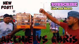 ARCHIE vs CHRIS🔥BIGGS🎂BASH TOWA TOWA BIRD WHISTLING COMPETITION AT LAMAHA STREET GT 🇬🇾 20SHOWDOWN24 [upl. by Joe]