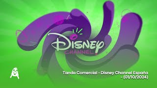 Tanda Comercial • Disney Channel España  01102024 [upl. by Aneis]