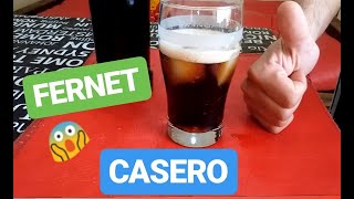 Como Hacer FERNET CASERO en 3 pasos súper FACIL y ECONOMICO [upl. by Enylecoj]