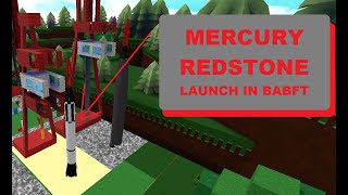 Mercury redstone 11 rocket launch in build a boat for treasure [upl. by Ahsinom326]