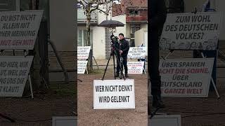 Friedensdemo mit Trommeln Wiesloch 07122024 [upl. by Rizan]