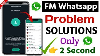 FM WhatsApp Update Kaise Kare 2023  New Update V974  FM WhatsApp Update 2023 New Version [upl. by Rukna429]