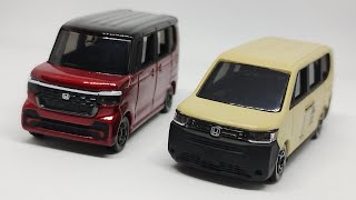 【トミカ】ホンダコムテックオリジナルトミカ、ウサップワゴンAIR、NBOXカスタム [upl. by Ikim]