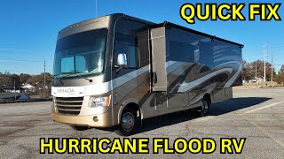 Hurricane Flooded RV Ivan Drives it Back From Florida Back To The Shop [upl. by Eerej492]