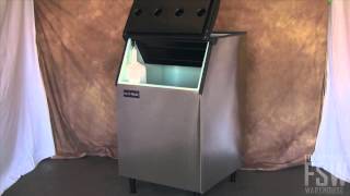 IceOMatic B55PS  510 Lb Ice Storage Bin [upl. by Clardy912]