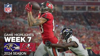 Baltimore Ravens vs Tampa Bay Buccaneers Game Highlights  NFL 2024 Season Week 7 [upl. by Centonze]