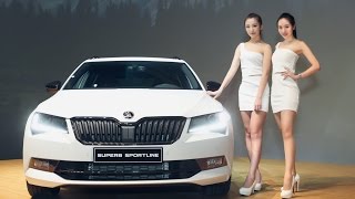 Škoda Superb 推出性能版Sportline車款 優惠價1449萬元起 [upl. by Otreblide]