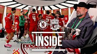 Amazing UNSEEN Footage From Wembley  Chelsea 01 Liverpool  INSIDE  Carabao Cup Final [upl. by Gualtiero9]