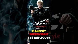 L’acteur de Malefoy improvisait ses répliques [upl. by Ahsinauj]