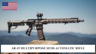 AR15 Multipurpose SemiAutomatic Rifle [upl. by Harac599]