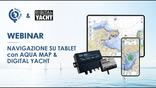 App di navigazione marina Aqua Map con AIS e convertitori Digital Yacht  Digital Yacht Italia [upl. by Yanahs]