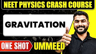 GRAVITATION in 1 Shot All Concepts Tricks amp PYQs  NEET Crash Course  Ummeed [upl. by Petua]