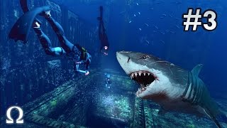 DEPTH DIVERS VS SHARKS  3  UNBELIEVABLY TERRIFYING  CLUTCH DIVER PLAY [upl. by Ahsaf]